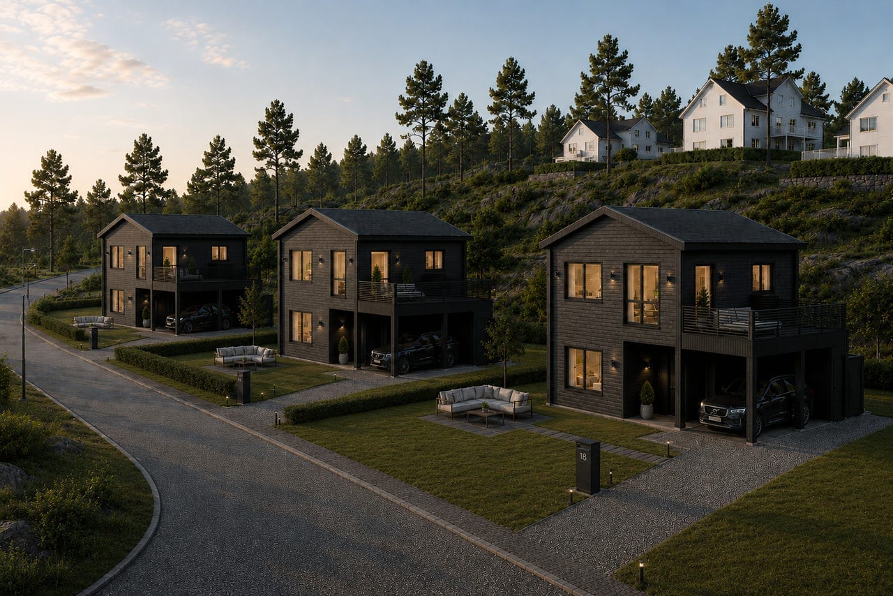 Familiebolig på Hoppestad